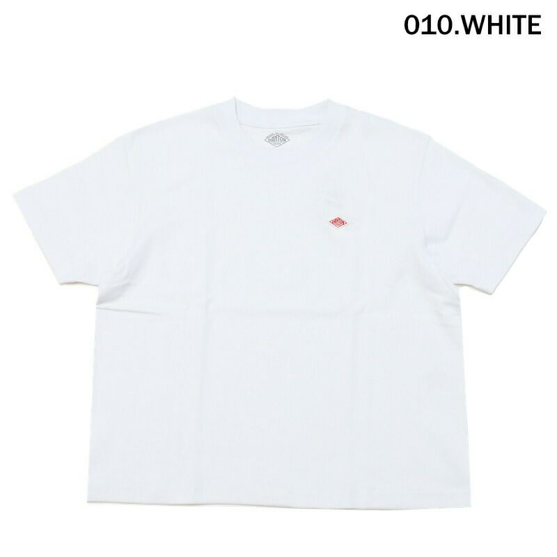Ra9/ダントンDANTON/Tシャツカットソー/半袖セミクロップTシャツ無地SHORTSLEEVESEMICROPT-SHIRTPLAIN/DT-C0408CVT/レディース【正規取扱】