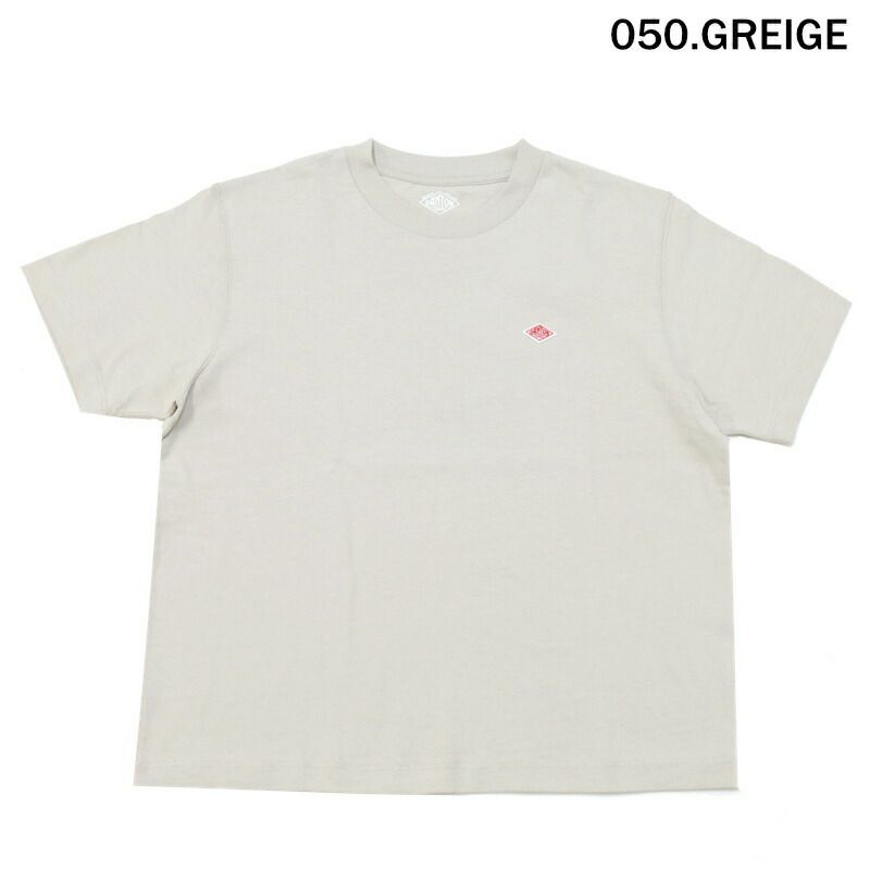 Ra9/ダントンDANTON/Tシャツカットソー/半袖セミクロップTシャツ無地SHORTSLEEVESEMICROPT-SHIRTPLAIN/DT-C0408CVT/レディース【正規取扱】