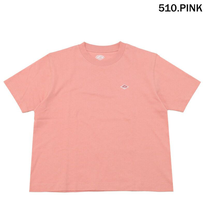Ra9/ダントンDANTON/Tシャツカットソー/半袖セミクロップTシャツ無地SHORTSLEEVESEMICROPT-SHIRTPLAIN/DT-C0408CVT/レディース【正規取扱】