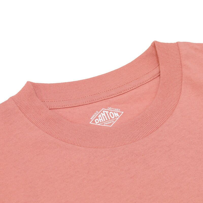 Ra9/ダントンDANTON/Tシャツカットソー/半袖セミクロップTシャツ無地SHORTSLEEVESEMICROPT-SHIRTPLAIN/DT-C0408CVT/レディース【正規取扱】