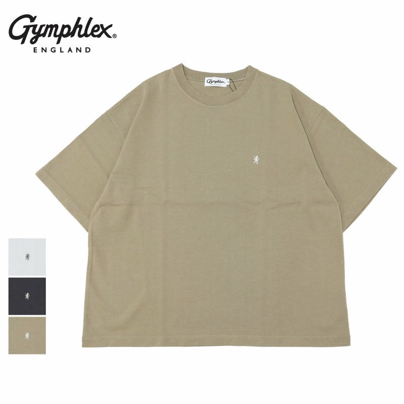 Ya2/ジムフレックスGymphlex/Tシャツ/コットンジャージークルーネック半袖Tシャツ/GY-C0441DDH/メンズ【正規取扱】