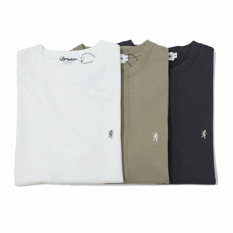 Ya2/ジムフレックスGymphlex/Tシャツ/コットンジャージークルーネック半袖Tシャツ/GY-C0441DDH/メンズ【正規取扱】
