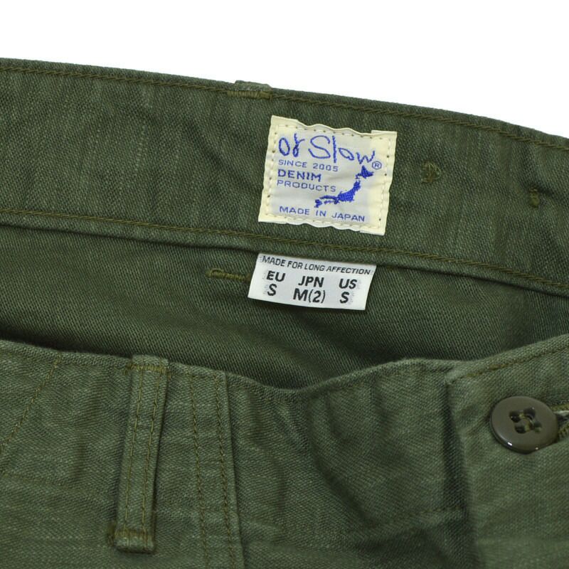 Ya2/メンズ/orSlow【オアスロウ】01-5002USARMYファティーグパンツUSARMYFATIGUEPANTS【正規取扱】2023秋冬