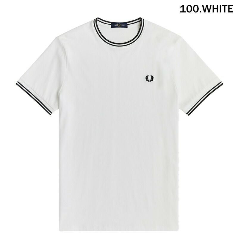 Ya2/フレッドペリーFREDPERRY/Tシャツカットソー/ツインティップドTシャツ/M1588/メンズ【正規取扱】