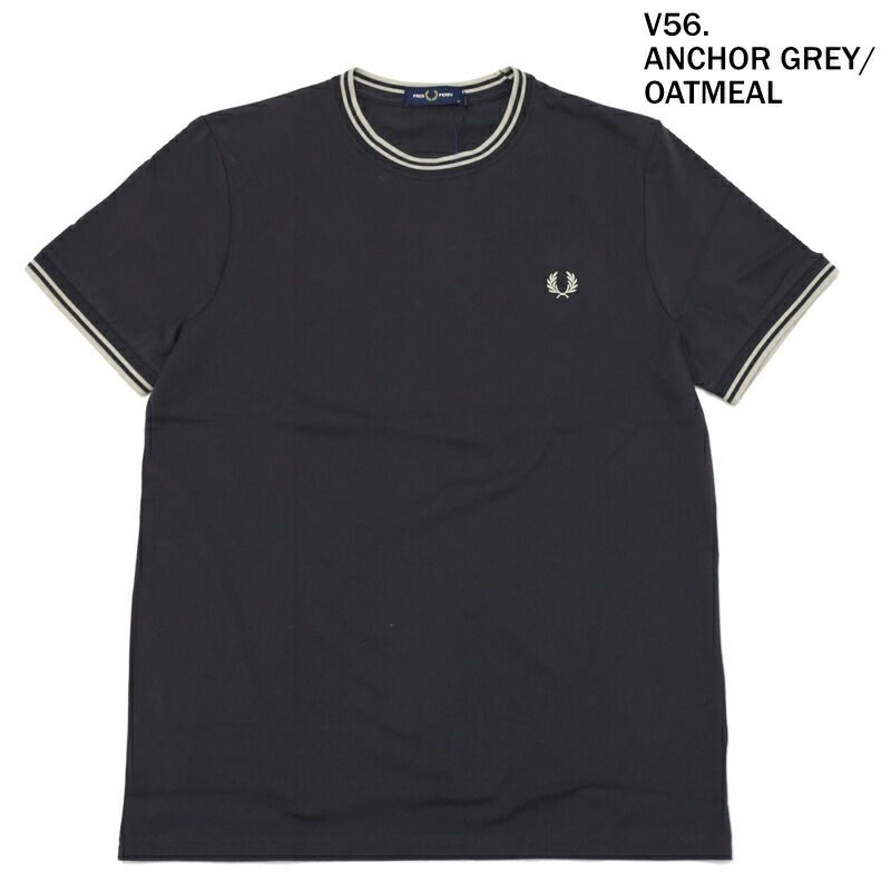 Ya2/フレッドペリーFREDPERRY/Tシャツカットソー/ツインティップドTシャツ/M1588/メンズ【正規取扱】