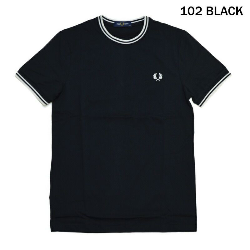 Ya2/フレッドペリーFREDPERRY/カットソー/ツインティップTシャツ/M1588/レディース【正規取扱】