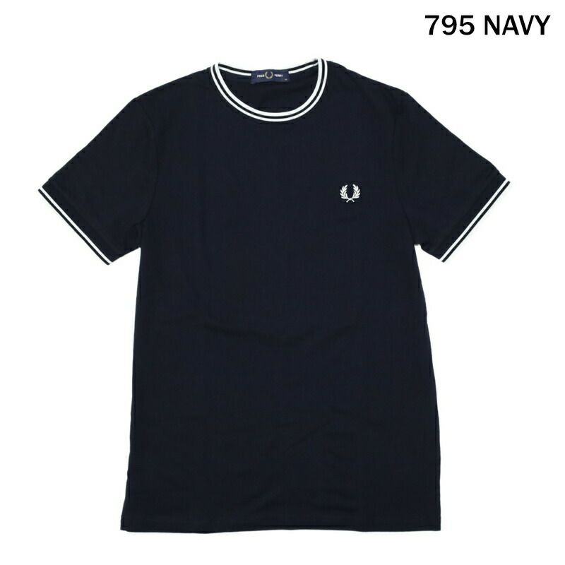 Ya2/フレッドペリーFREDPERRY/カットソー/ツインティップTシャツ/M1588/レディース【正規取扱】ｖ