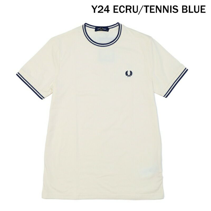 Ya2/フレッドペリーFREDPERRY/カットソー/ツインティップTシャツ/M1588/レディース【正規取扱】