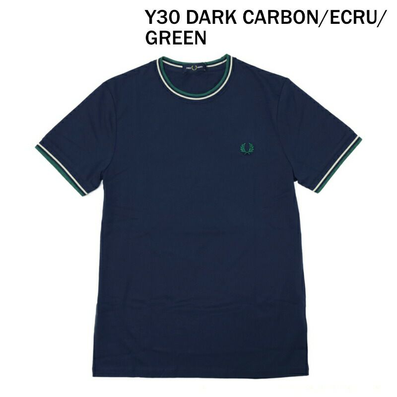 Ya2/フレッドペリーFREDPERRY/カットソー/ツインティップTシャツ/M1588/レディース【正規取扱】