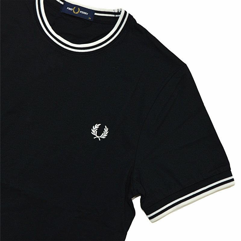 Ya2/フレッドペリーFREDPERRY/カットソー/ツインティップTシャツ/M1588/レディース【正規取扱】