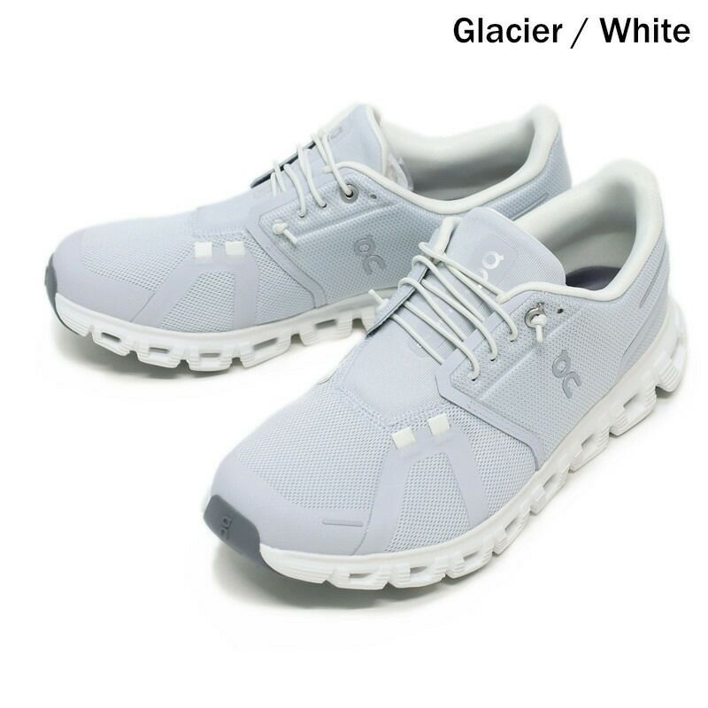 【超美品】On Cloud6 24cm ホワイトスニーカー オン On/クラウド6 CLOUD6/スニーカー