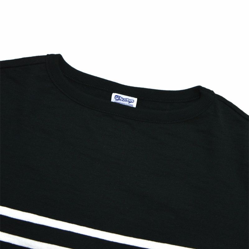 Ya2/メンズレディース/TIEASYAUTHENTICCLASSIC【ティージーオーセンティッククラシック】te001bdkHDCSカタヌキボーダーバスクシャツ【正規取扱】2023秋冬