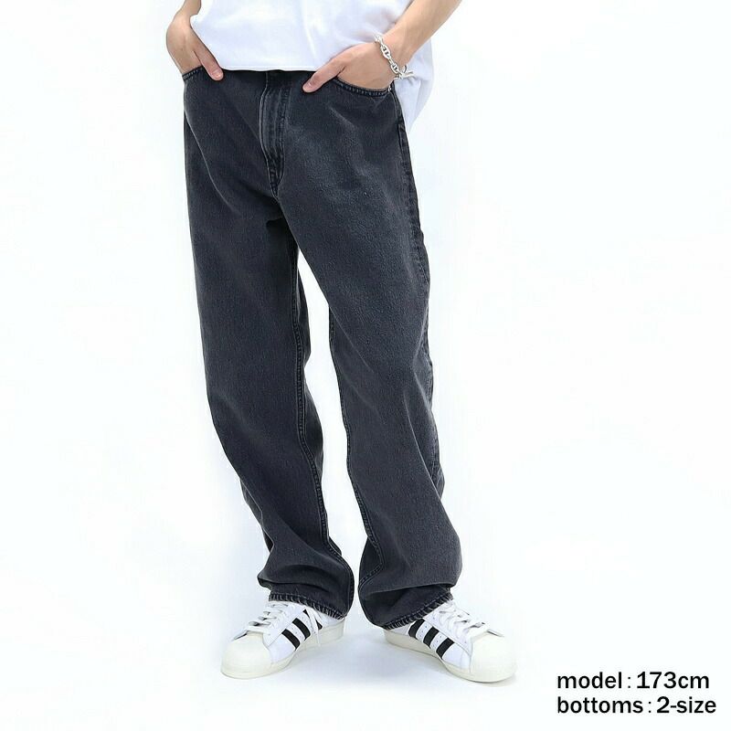 Ya2/オアスロウorSlow/デニムパンツ/101ダッドフィットデニムパンツBLACK/101DAD'SFITDENIMPANTSBLACK/01-1010W-D61S/メンズ【正規取扱】