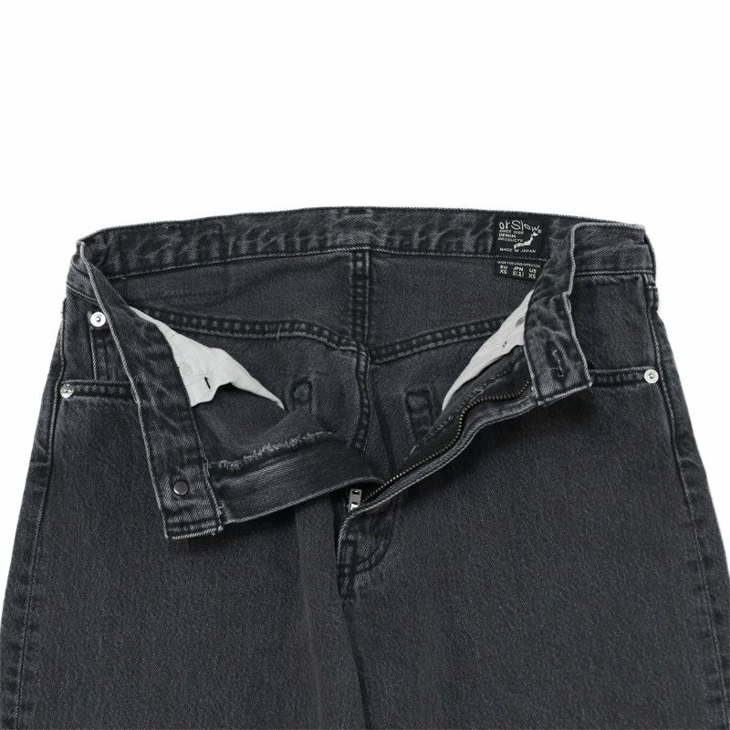 Ya2/オアスロウorSlow/デニムパンツ/101ダッドフィットデニムパンツBLACK/101DAD'SFITDENIMPANTSBLACK/01-1010W-D61S/メンズ【正規取扱】
