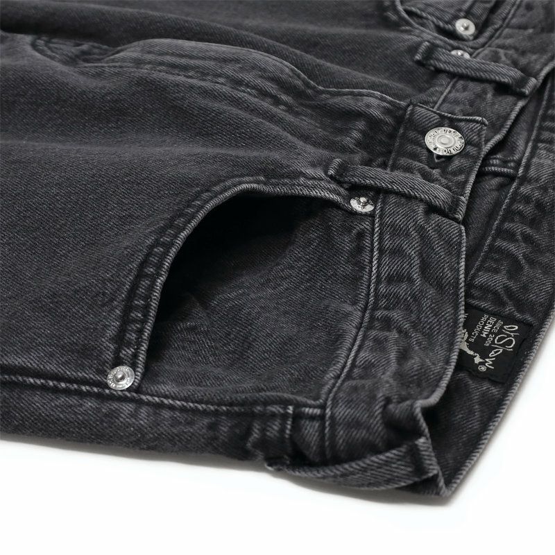Ya2/オアスロウorSlow/デニムパンツ/101ダッドフィットデニムパンツBLACK/101DAD'SFITDENIMPANTSBLACK/01-1010W-D61S/メンズ【正規取扱】