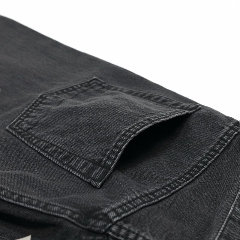 Ya2/オアスロウorSlow/デニムパンツ/101ダッドフィットデニムパンツBLACK/101DAD'SFITDENIMPANTSBLACK/01-1010W-D61S/メンズ【正規取扱】
