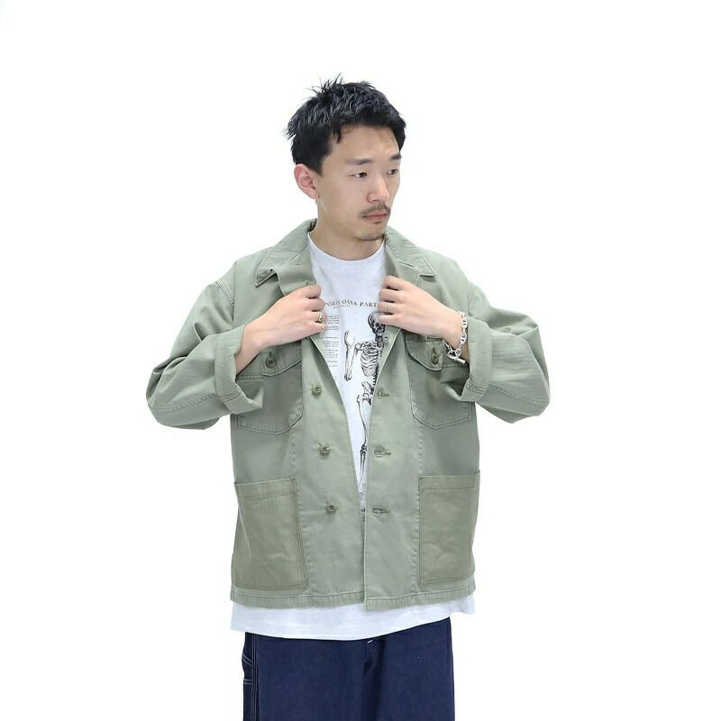 Ya2/オアスロウorSlow/ジャケット/アーミーシャツジャケット4POCKETSU.SARMYSHIRTJACKET/01-8346/メンズ【正規取扱】