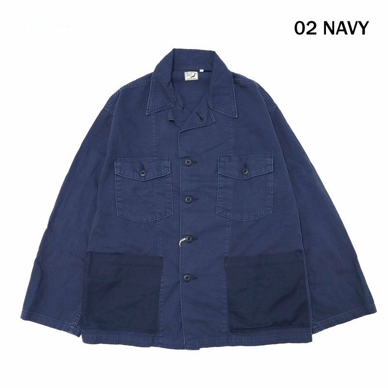 Ya2/オアスロウorSlow/デニムジャケット/4POCKETSU.SARMYSHIRTJACKETアーミーシャツジャケット/01-8346/メンズ【正規取扱】