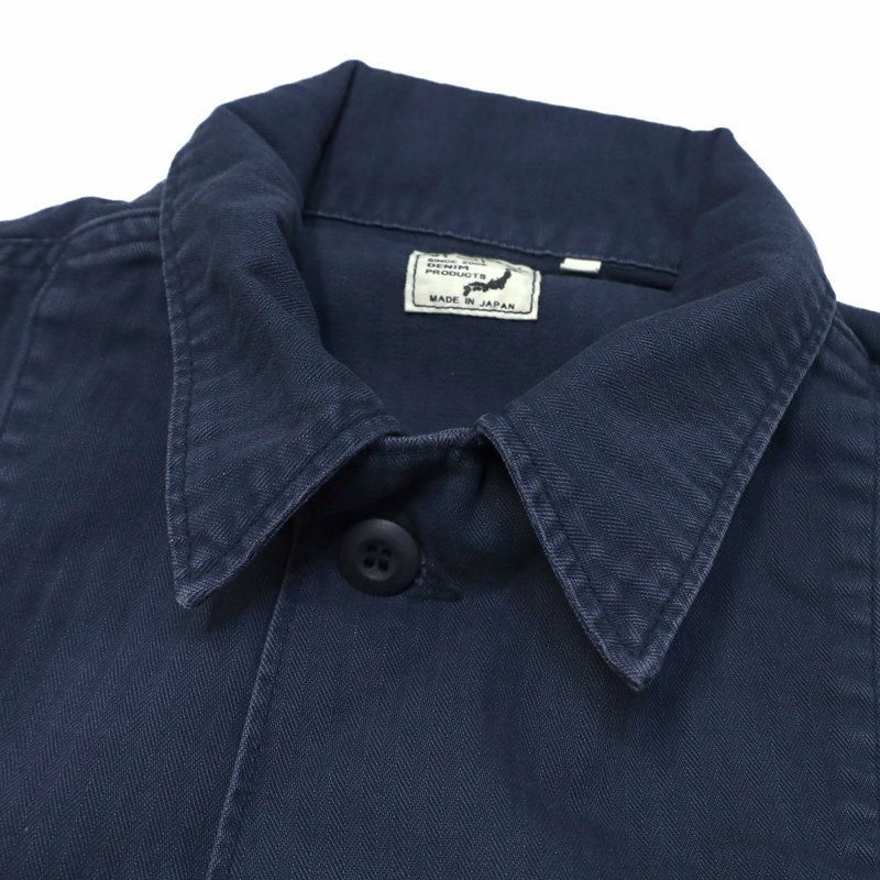 Ya2/オアスロウorSlow/デニムジャケット/4POCKETSU.SARMYSHIRTJACKETアーミーシャツジャケット/01-8346/メンズ【正規取扱】