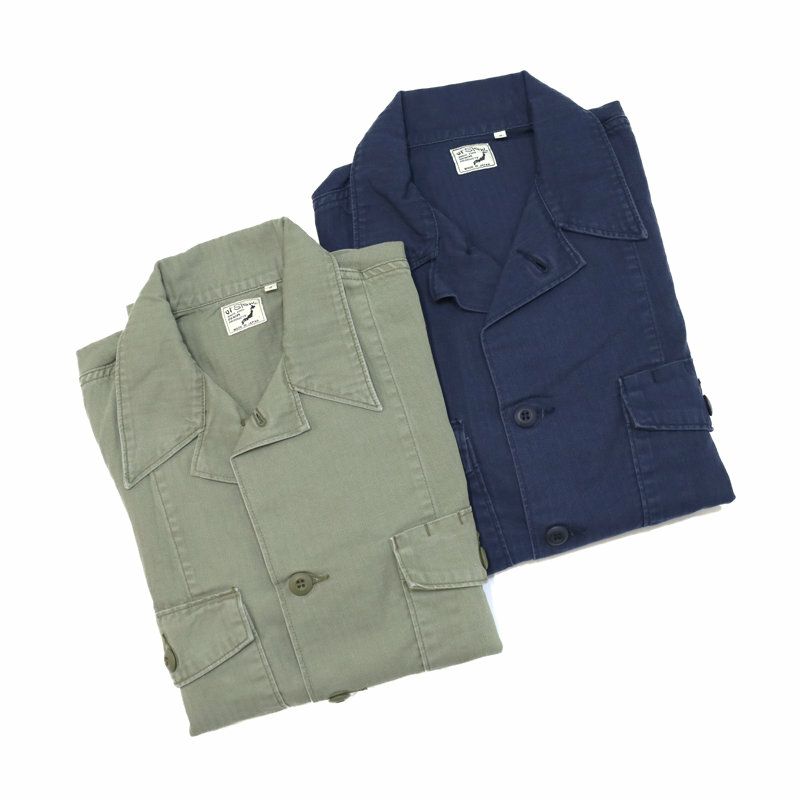 Ya2/オアスロウorSlow/デニムジャケット/4POCKETSU.SARMYSHIRTJACKETアーミーシャツジャケット/01-8346/メンズ【正規取扱】