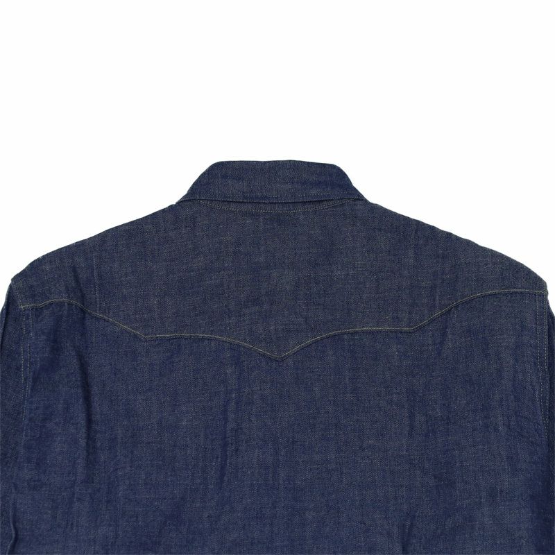 Ya2/シュガーケーンSUGARCANE/シャツ/ブルーデニムウエスタンシャツBLUEDENIMWESTERNSHIRT/SC28190/メンズ【正規取扱】