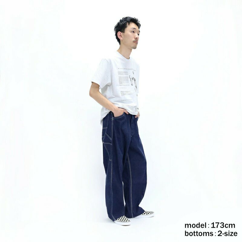 Ya2/オアスロウorSlow/デニム/ワイドフィット30'Sペインターパンツ/01-5126-81/レディースメンズ【正規取扱】