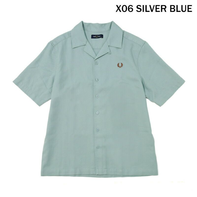 Ya2/フレッドペリーFREDPERRY/シャツ/ピケテクスチャーリビアカラーシャツ/M7774/メンズ【正規取扱】