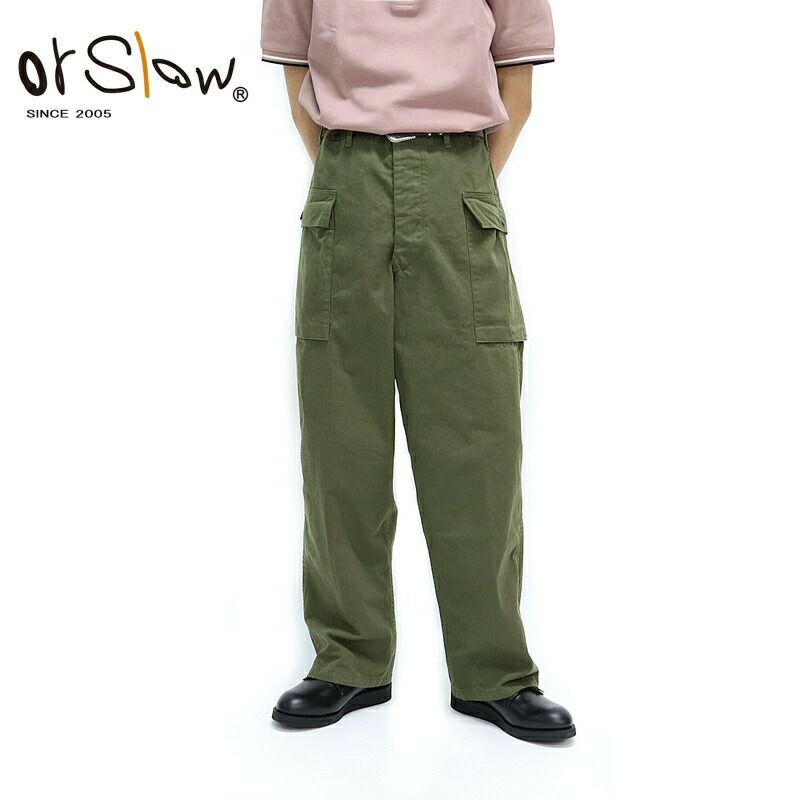 Ya2/オアスロウorSlow/パンツ/ユーエスアーミー2ポケットカーゴ/03-5250-76/メンズ【正規取扱】