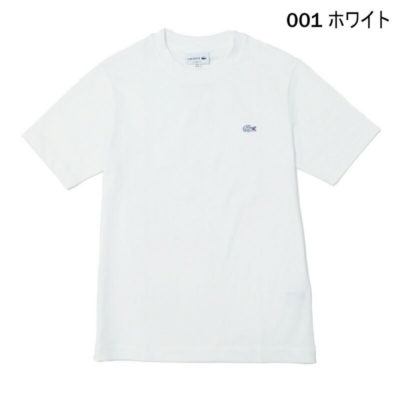 Ya2/ラコステLACOSTE/カットソー/アウトラインクロッククルーネックTシャツ/TH5582-99/レディース【正規取扱】