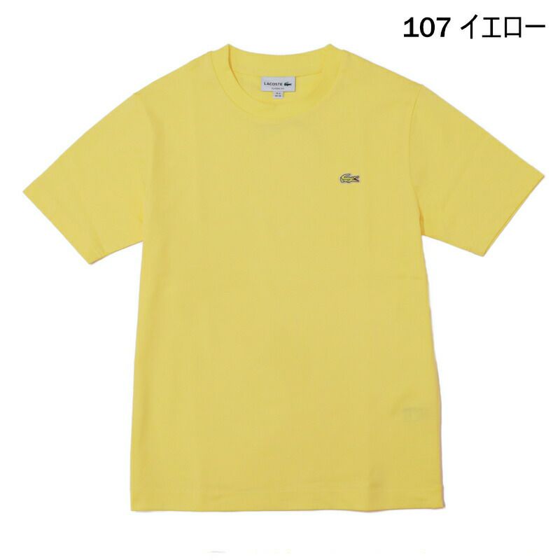 Ya2/ラコステLACOSTE/カットソー/アウトラインクロッククルーネックTシャツ/TH5582-99/レディース【正規取扱】