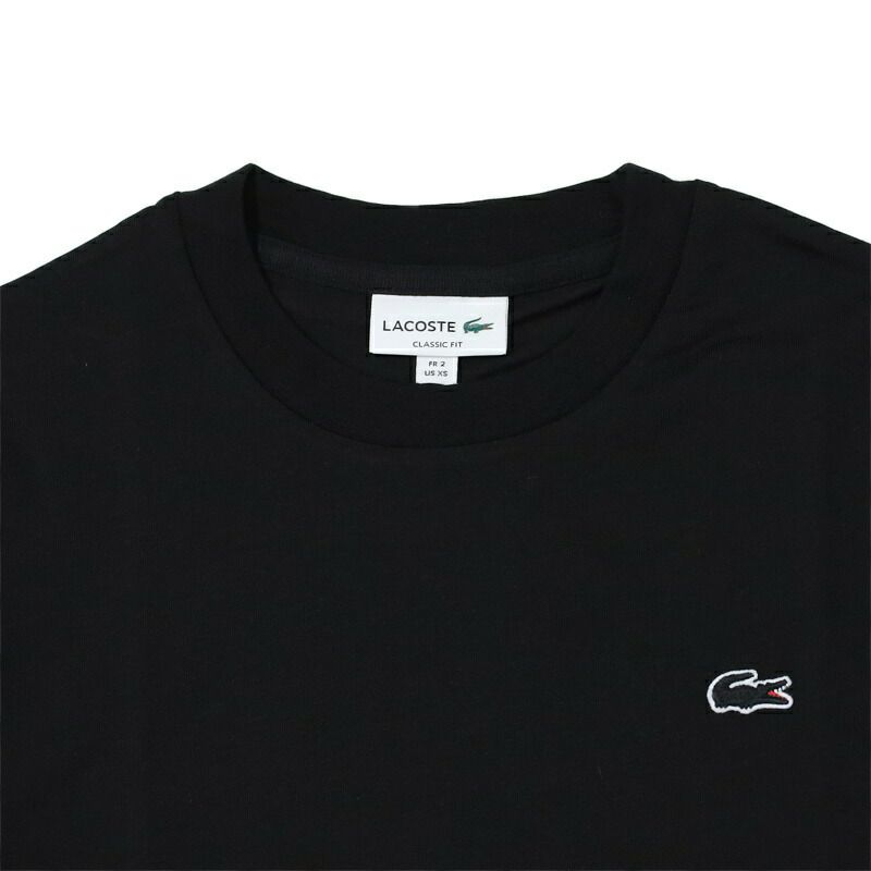 Ya2/ラコステLACOSTE/カットソー/アウトラインクロッククルーネックTシャツ/TH5582-99/レディース【正規取扱】