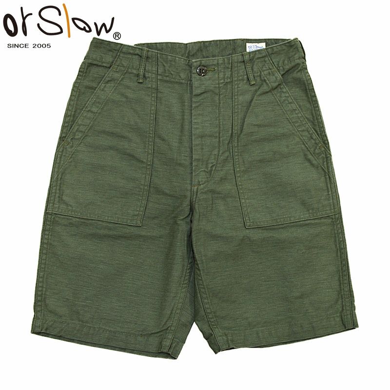 【新品未使用】orslow オアスロウ　ショートパンツ オアスロウ orSlow/ファティーグショートパンツ FATIGUE SHORT