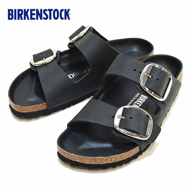 Ya2/ビルケンシュトックBIRKENSTOCK/サンダル/アリゾナビッグバックルArizonaBigBuckle/オイルドレザーブラック/1011075/レディース【正規取扱】