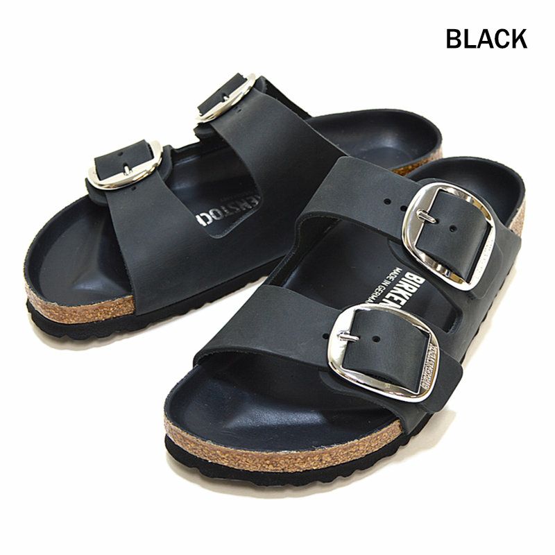 Ya2/ビルケンシュトックBIRKENSTOCK/サンダル/アリゾナビッグバックルArizonaBigBuckle/オイルドレザーブラック/1011075/レディース【正規取扱】