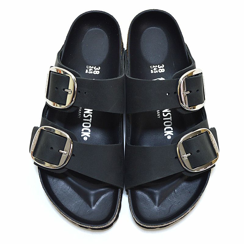 Ya2/ビルケンシュトックBIRKENSTOCK/サンダル/アリゾナビッグバックルArizonaBigBuckle/オイルドレザーブラック/1011075/レディース【正規取扱】