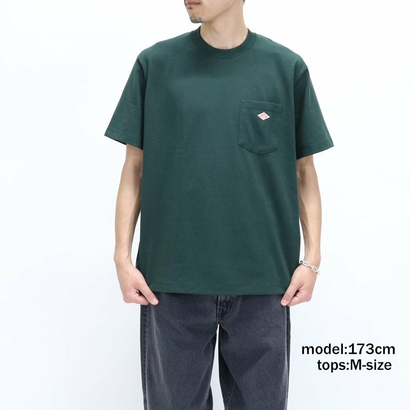 Ra9/ダントンDANTON/ポケットTシャツ/DT-C0198TCB/メンズ【正規取扱】