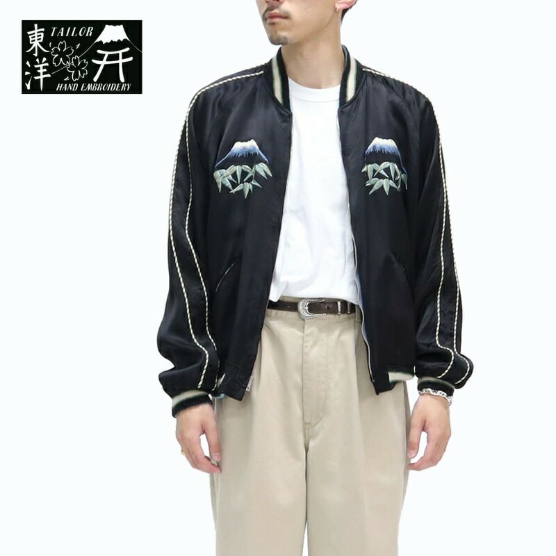 Ya2/テーラートウヨウTAILORTOYO/アセテートスーベニアジャケットAcetateSouvenirJacket“WHITESNAKE”×“JAPANMAP&SNAKE”/TT15712/メンズ【正規取扱】