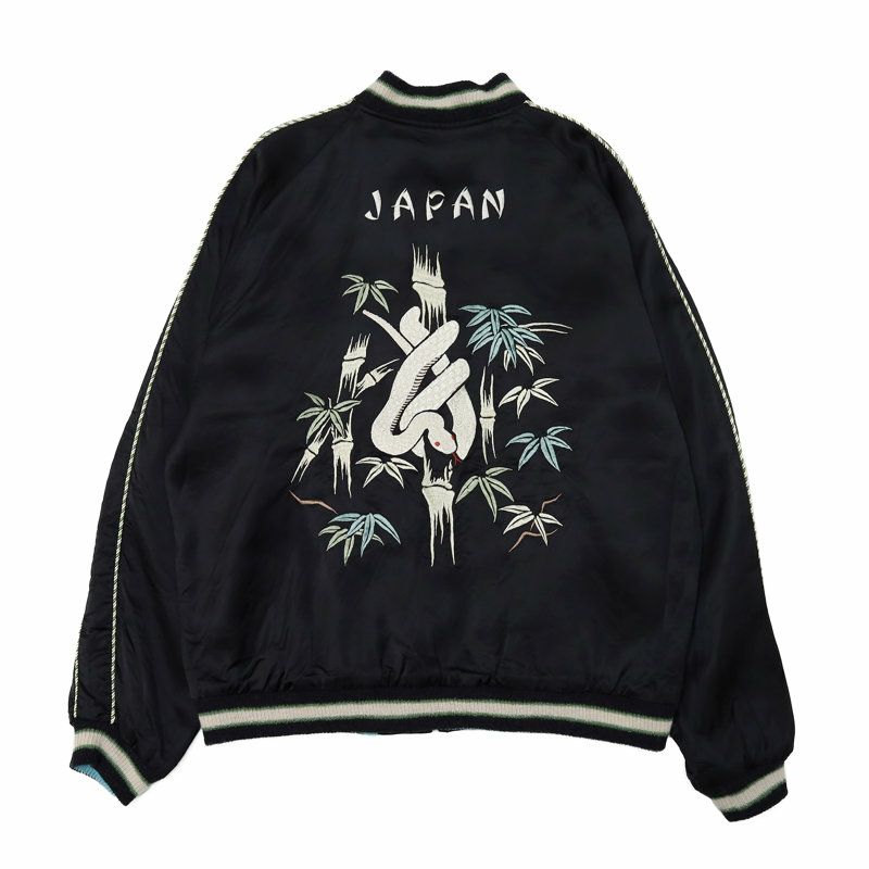Ya2/テーラートウヨウTAILORTOYO/アセテートスーベニアジャケットAcetateSouvenirJacket“WHITESNAKE”×“JAPANMAP&SNAKE”/TT15712/メンズ【正規取扱】