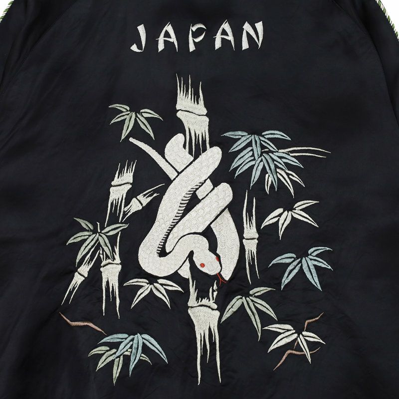 Ya2/テーラートウヨウTAILORTOYO/アセテートスーベニアジャケットAcetateSouvenirJacket“WHITESNAKE”×“JAPANMAP&SNAKE”/TT15712/メンズ【正規取扱】