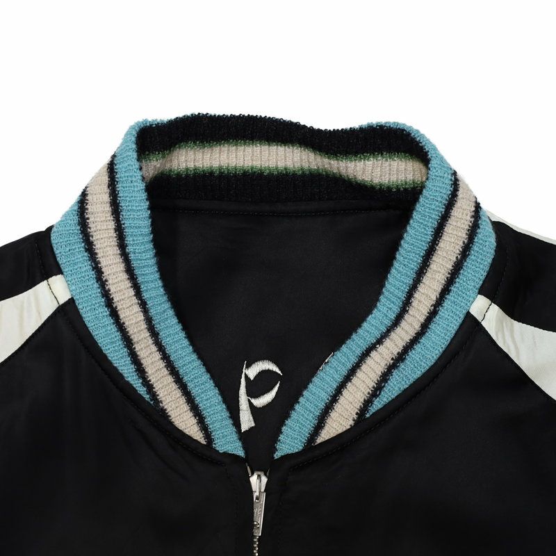 Ya2/テーラートウヨウTAILORTOYO/アセテートスーベニアジャケットAcetateSouvenirJacket“WHITESNAKE”×“JAPANMAP&SNAKE”/TT15712/メンズ【正規取扱】