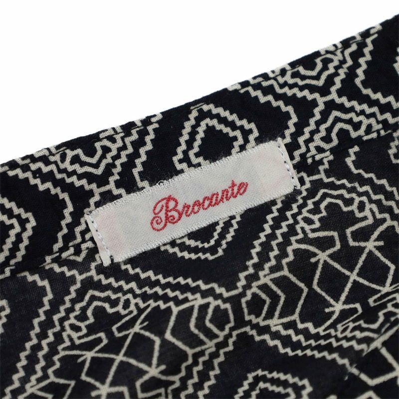 Ya2/ブロカントBrocante/シャツブラウス/インドプリント(パターン)フロンセシャツ/36-0323X/レディース【正規取扱】