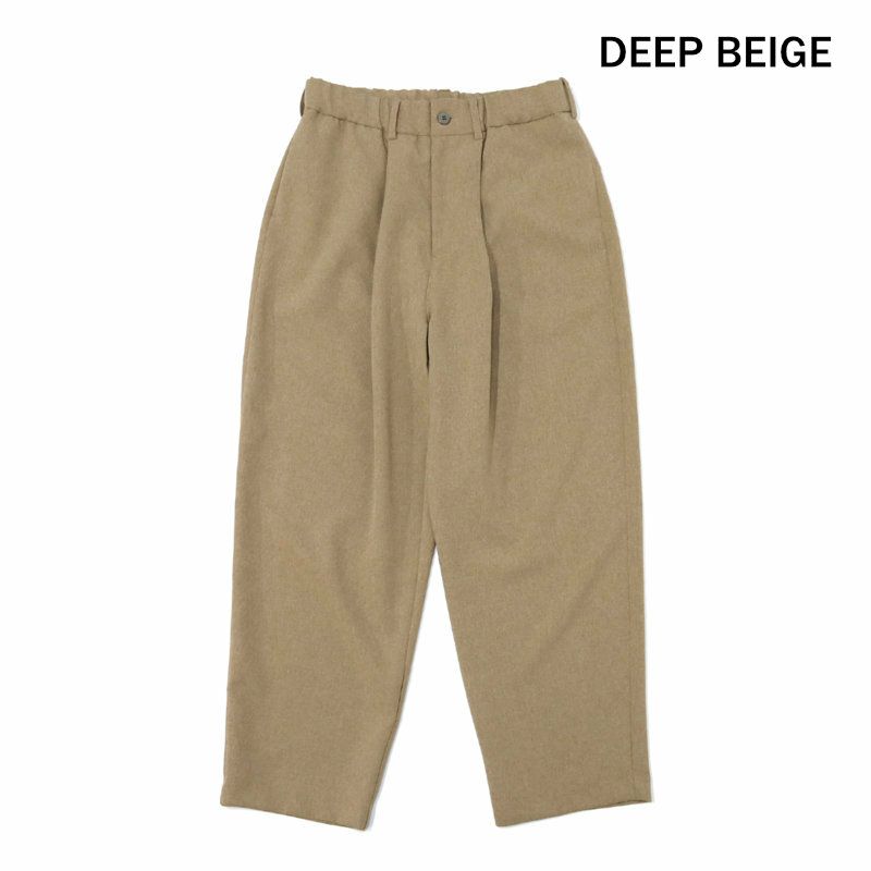 Ya2/オーディエンスAudience/パンツ/ナチュレミアテックリネンライクトロピカル1タックワイドイージーパンツ/AUD3579/メンズ【正規取扱】