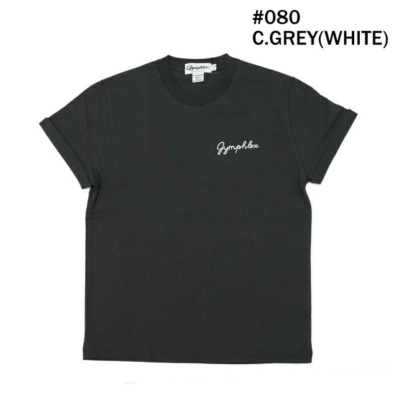 Ya2/ジムフレックスGymphlex/Tシャツカットソー/刺繍ロゴTシャツ/GY-C0446COM/レディース【正規取扱】