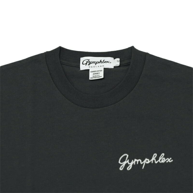 Ya2/ジムフレックスGymphlex/Tシャツカットソー/刺繍ロゴTシャツ/GY-C0446COM/レディース【正規取扱】