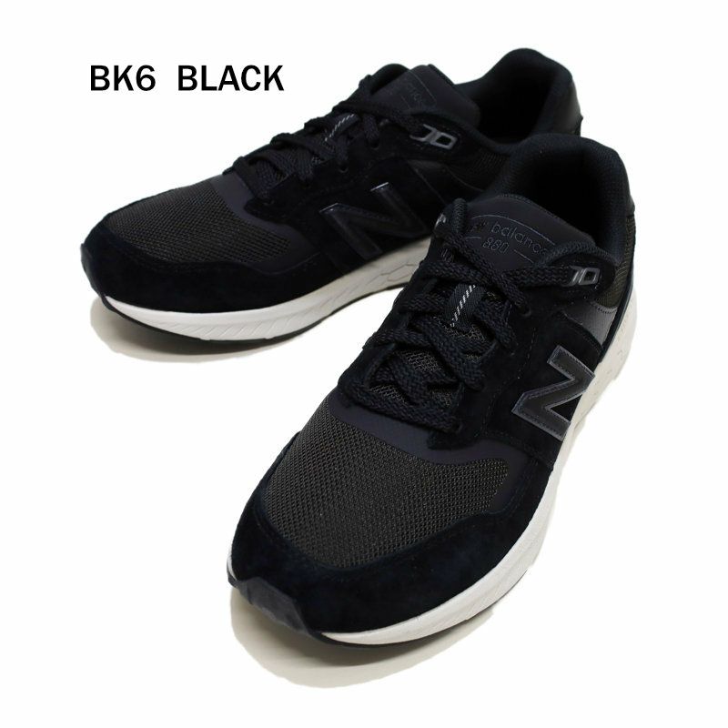 Ya2/ニューバランスNEWBALANCE/スニーカー/ウォーキングフレッシュフォーム880v6/MW880-BK6/メンズ【正規取扱】