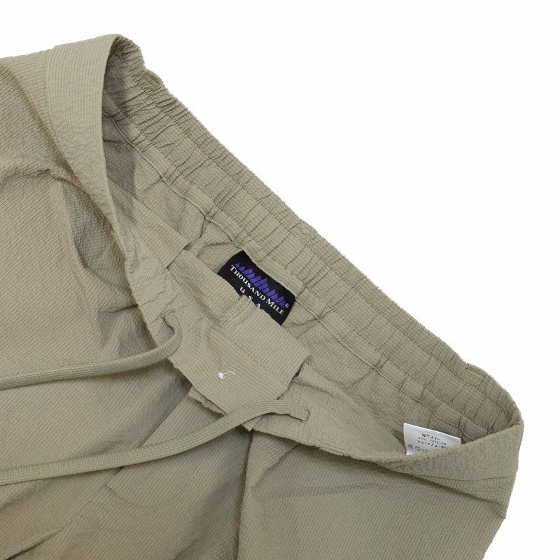 Ya2/サウザンドマイルTHOUSANDMILE/パンツ/イージータックトラウザーシアサッカーEASYTUCKTROUSERSSEERSUCKER/TM251SS00121/メンズ【正規取扱】