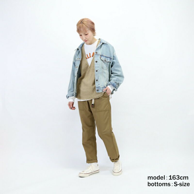 Ya2/グラミチGRAMICCI/【別注】パンツ/ナイロンルーズテーパードパンツ/GMP5-S2087/レディースメンズ【正規取扱】