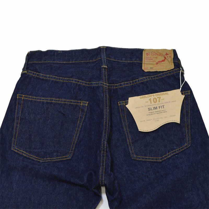Ya2/メンズ/orSlow【オアスロウ】01-0107107SLIMFIT【正規取扱】2023秋冬