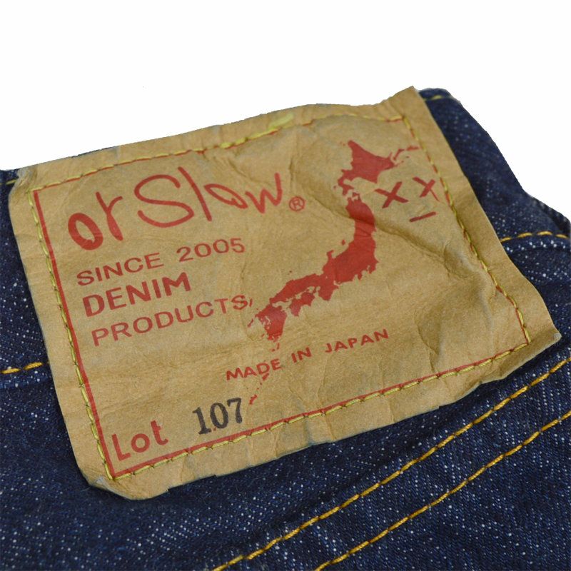 Ya2/メンズ/orSlow【オアスロウ】01-0107107SLIMFIT【正規取扱】2023秋冬