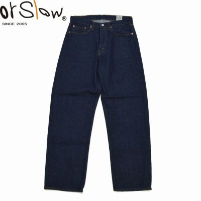 Ya2/オアスロウorSlow/デニム/ダッズフィットデニムパンツ/101DAD'SFITDENIMPANTS/01-1010w-81/メンズレディース【正規取扱】